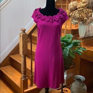 Fuchsia Purple Knit Dress